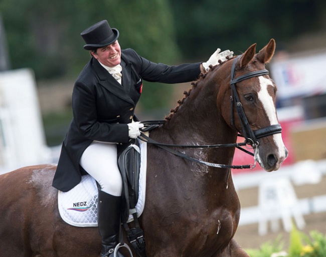 Stephanie Croxford and Mr President :: Photo private