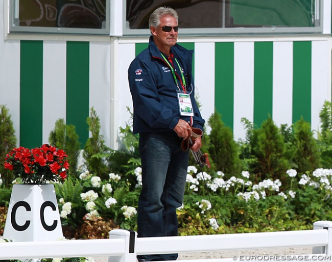 Ferdi Eilberg at the 2014 World Equestrian Games :: Photo © Astrid Appels