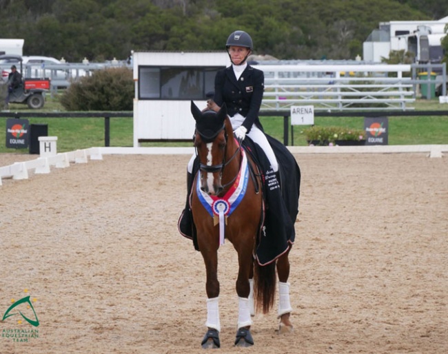 Wendi Williamson and Don Amour MH at the Pacific League Final at Boneo :: Photo © Australian Equestrian Team