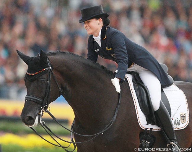 Kristina Sprehe and Desperados at the 2015 European Championships in Aachen :: Photo © Astrid Appels