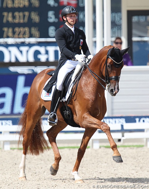 Nicolas Wagner and Quater Back Junior have secured an individual ticket for Luxembourg to the 2020 Olympics in Tokyo :: Photo © Astrid Appels