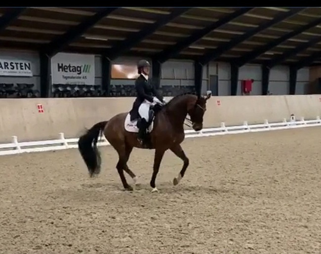 Anna Kasprzak and Fuhur at the 2020 CDN Hedested