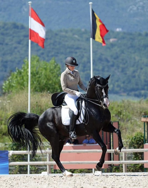 Maria Klementieva and Doctor Wendell MF at the 2019 CDI Nice