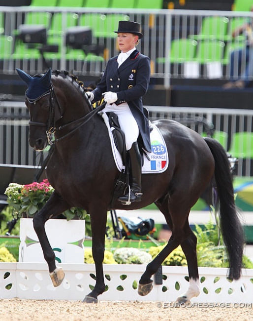 Karen Tebar and Don Luis at the 2016 Olympic Games in Rio :: Photo © Astrid Appels