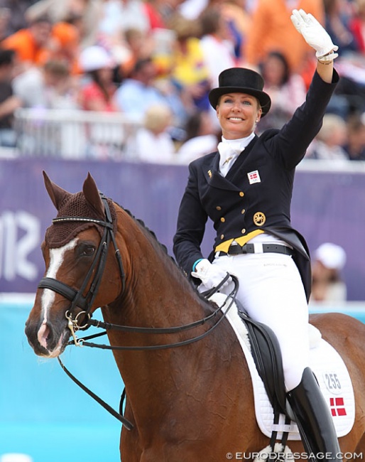 Anne van Olst and Clearwater at the 2012 Olympic Games in London :: Photo © Astrid Appels