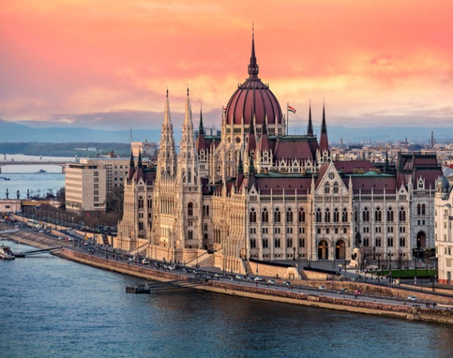 Budapest, capital of Hungary