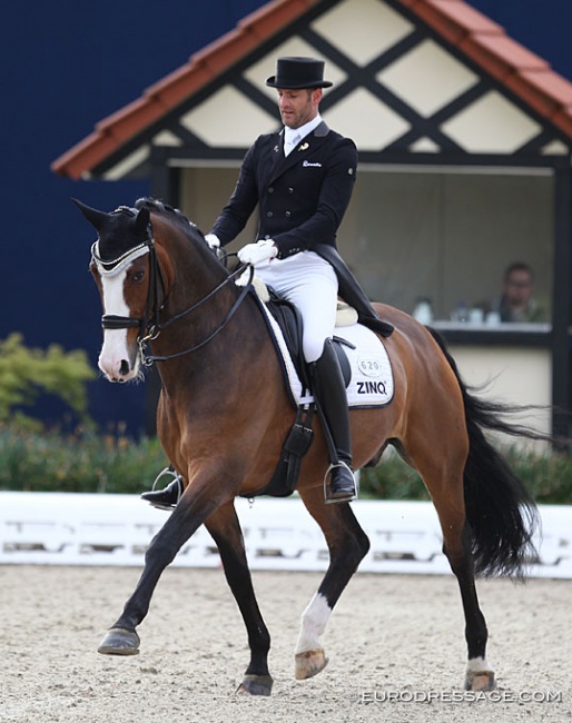 Marcus Hermes and Rovereto at the 2018 CDI Hagen :: Photo © Astrid Appels