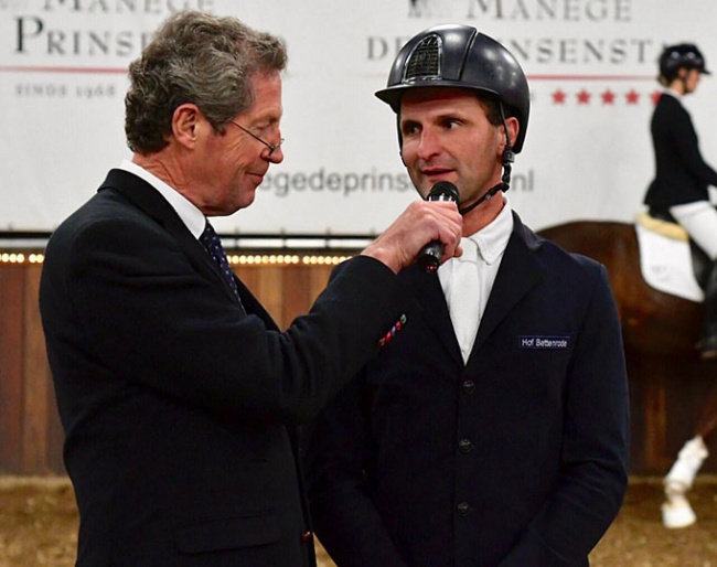 Phlipp Hess, a highly liked guest judge rider in Germany and Holland :: Photo © VWF