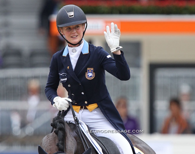 Juliette Ramel at the 2019 European Dressage Championships :: Photo © Astrid Appels