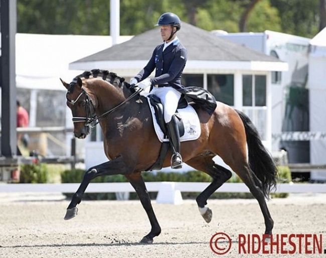 Jacob Norby Sorensen and Gammelenggards Zappa at the 2019 Falsterbo Horse Show :: Photo © Ridehesten