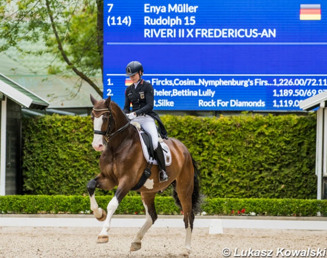 Competition at the Mariakalnok Dressage Center in 2019 :: Photo © Lukasz Kowalski