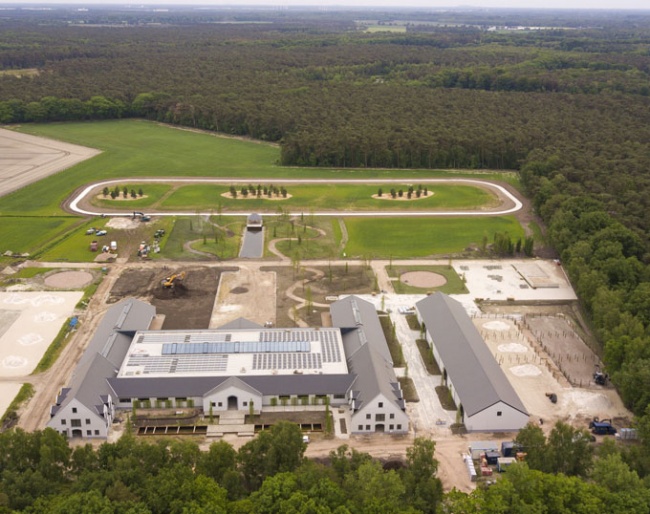 Grand Prix riders Rob van Puijenbroek and Tommie Visser move into their brand new yard, Begijnhoeve 2.0. in Mol-Postel, Belgium