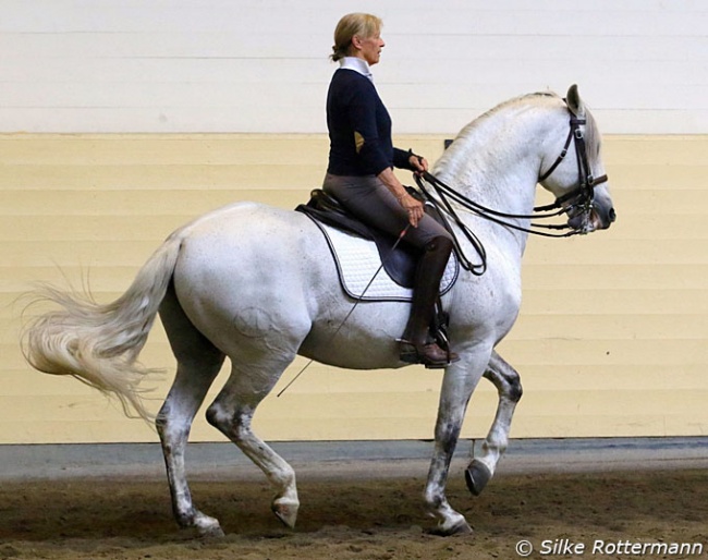 Cricco Åkerberg on Toureio at a clinic in Sweden in July 2017 :: Photo © Silke Rottermann