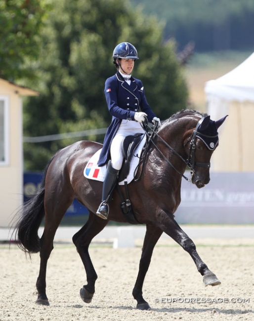 Capucine Noel and Soleil Noir von Rosenhof at the 2020 CDI Hagen :: Photo © Astrid Appels