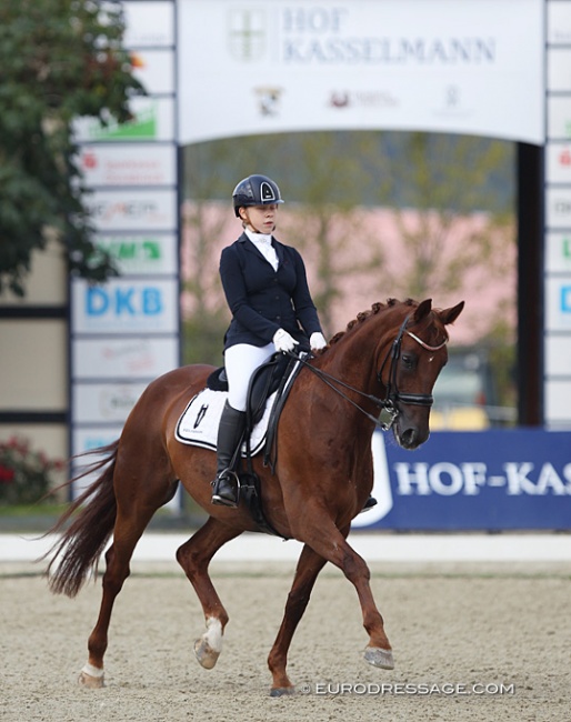 Natalia Plata and Dolcetto at the 2020 CDI Hagen :: Photo © Astrid Appels