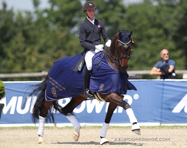 Kristian Wurtz Green and Bovbjergs Zhiwago at the 2020 CDI Hagen :: Photo © Astrid Appels