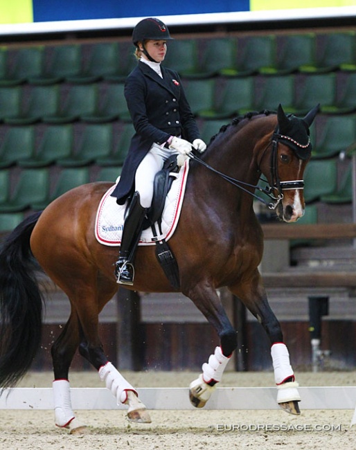 Frederikke Gram Jacobsen and Ryvangs Zafina at the 2020 CDI Lier :: Photo © Astrid Appels