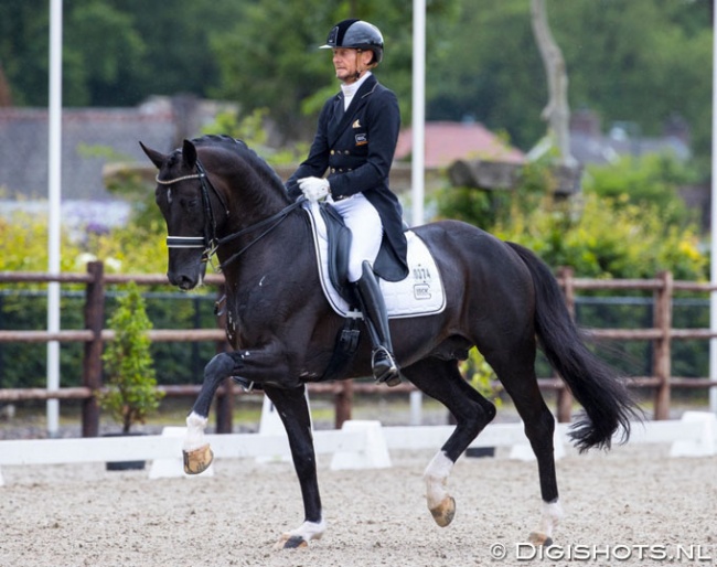 Edward Gal and Toto Jr at the 2020 CDN Schijndel :: Photo © Digishots