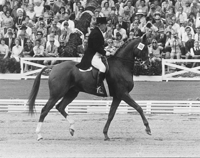 Lorna Johnstone and El Farucco xx at the 1972 Olympic Games