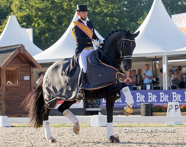Edward Gal and Toto Jr at the 2020 Dutch Dressage Championships :: Photo © Hippofoto