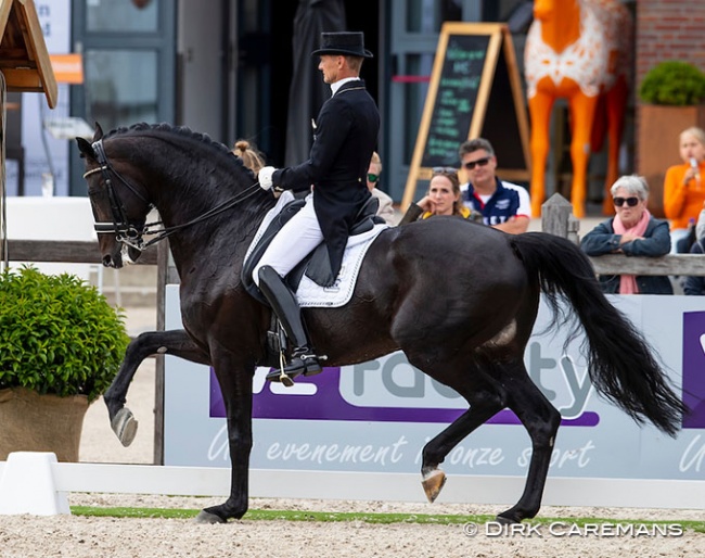 Edward Gal and Zonik at the 2019 Dutch Dressage Championships :: Photo © Dirk Caremans