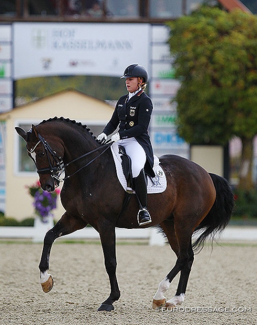 Alexa Westendarp and Hicksteadt at the 2020 CDI Hagen :: Photo © Astrid Appels