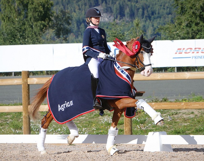  Emma Løkken and Vercingetorix VB are the 2020 Norwegian Pony Champions in Category 1