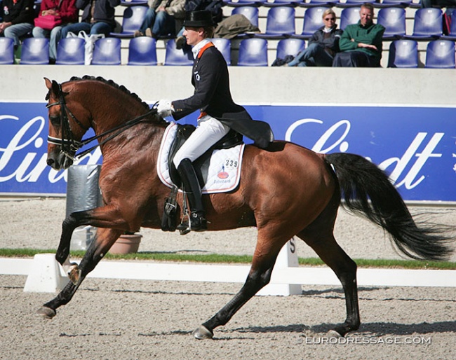 Edward Gal and Lingh at the 2005 CDIO Aachen :: Photo © Astrid Appels
