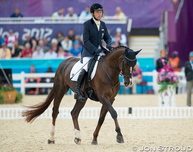 Pepo Puch and Fine Feeling S at the 2012 Paralympics in London :: Photo © Jon Stroud