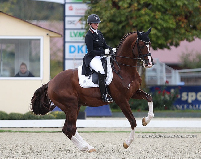 Evelyn Eger and Flynn PCH at the 2020 CDI Hagen :: Photo © Astrid Appels