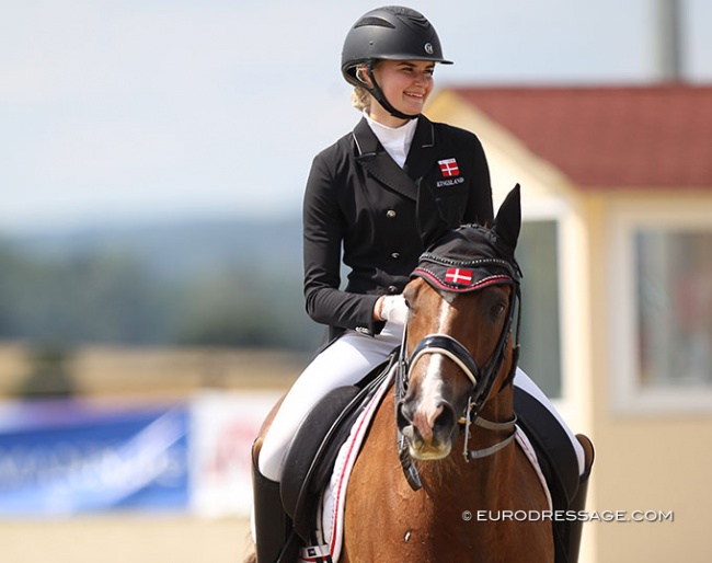 Laura Jarlkvist Rasmussen and Aatoftens Dornier at the 2020 CDI Hagen :: Photo © Astrid Appels