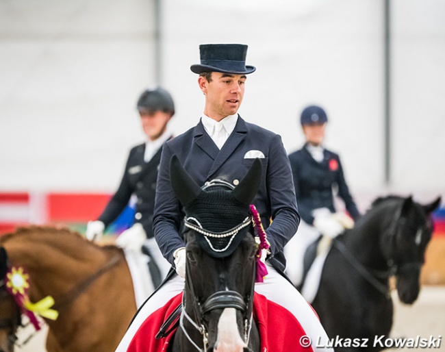 Benjamin Werndl and Daily Mirror at the 2020 CDI-W Zakrzow :: Photo © Lukasz Kowalski