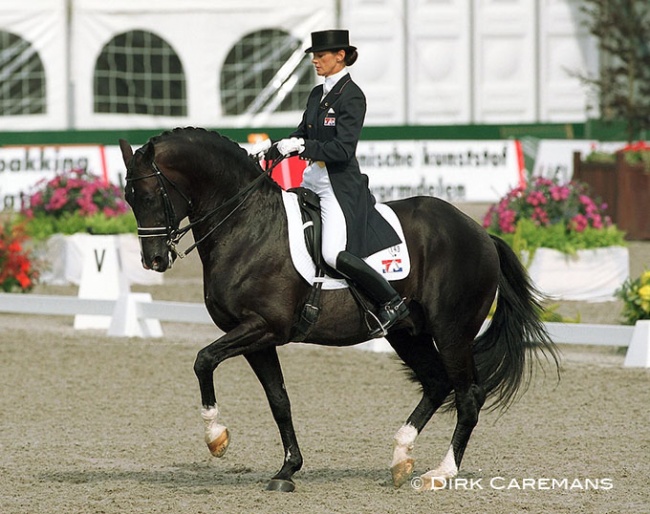 Coby van Baalen and Ferro at the 1999 European Dressage Championships in Arnheim :: Photo © Dirk Caremans