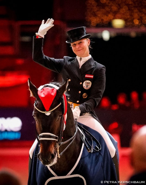 Victoria Max-Theurer and Rockabily at the 2019 CDI Salzburg :: Photo © Petra Kerschbaum