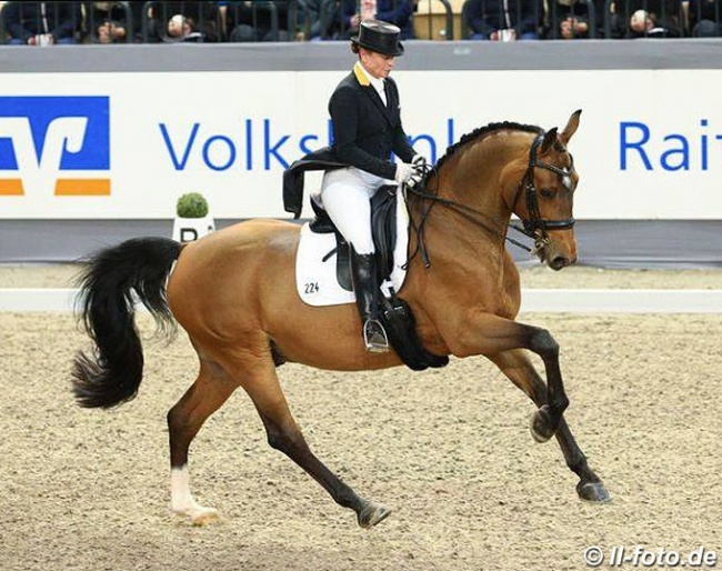 Isabell Werth and Emilio at the 2020 CDI-W Neumunster :: Photo © LL-foto