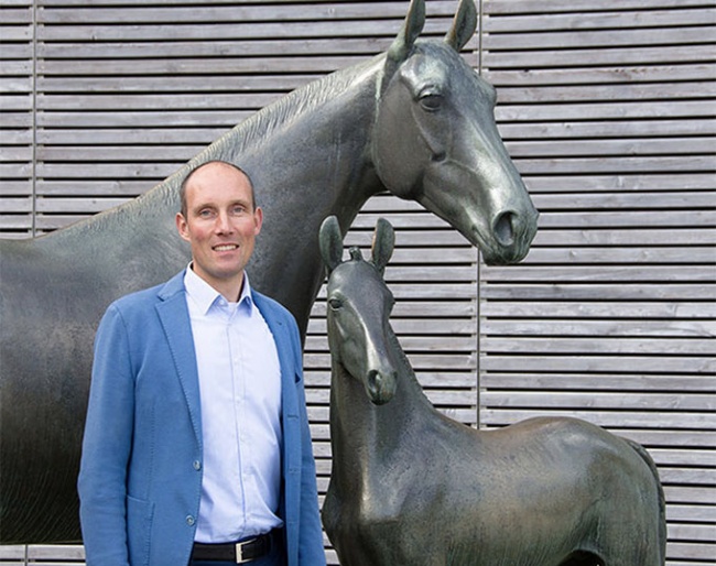 Wilken Treu, managing director of the Hanoverian Verband, the organizers of the 2021 World Championships for Young Dressage Horses