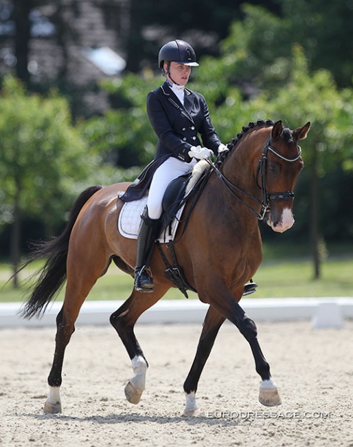 Kaylee Gouda and Don Juan at the 2017 CDIO-YR Hagen :: Photo © Astrid Appels