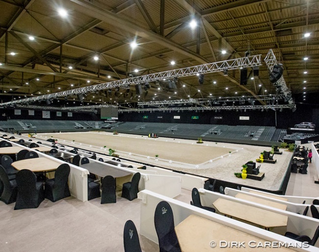 The stage was set for the 2020 CDI-W 's Hertogenbosch but then COVID-19 came and the entire event got cancelled :: Photo © Dirk Caremans