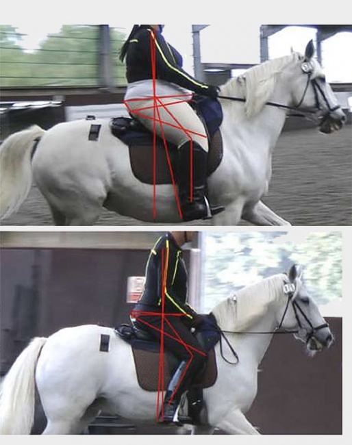 saddle position horse