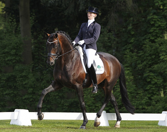 Joyce Lenaerts and Spielberg at the 2018 CHI Eindhoven :: Photo © Digishots