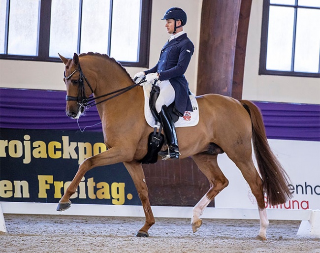 Matthias Rath and Destacado FRH win the 2020 Nurnberger Burgpokal Qualifier :: Photo © Stefan Lafrentz