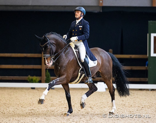 Rien van der Schaft and Quentano at the 2021 CDN Tolbert :: Photo © Digishots