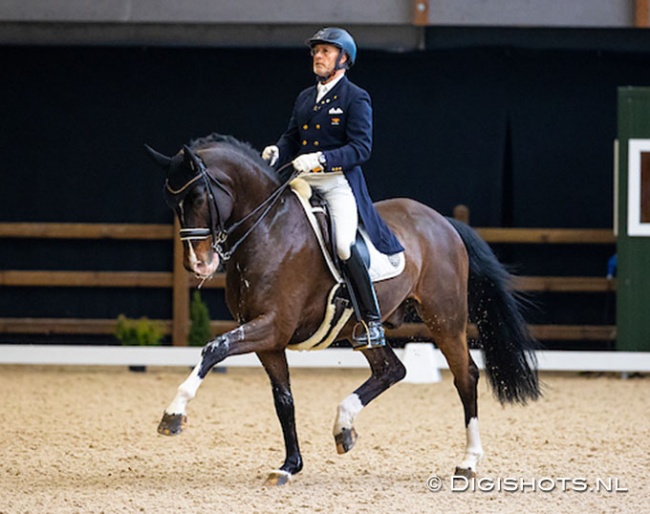 Rien van der Schaft and Quentano at the 2021 CDN Tolbert :: Photo © Digishots