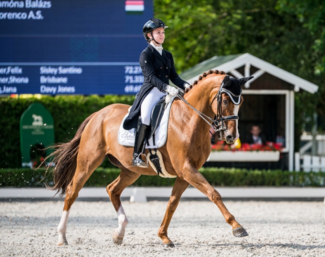 Florenco AS competing at the 2020 CDI Mariakalnok :: Photo © Lukasz Kowalski