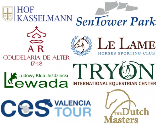 Eight CDI's world wide on one weekend !! Dressage riders will have their pick on 21 - 25 April 2021