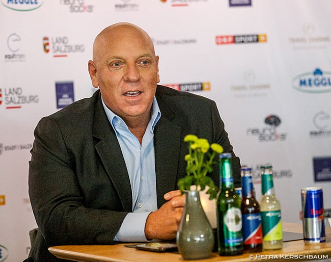 Sepp Göllner at the 2021 CDI-W Salzburg :: Photo © Petra Kerschbaum