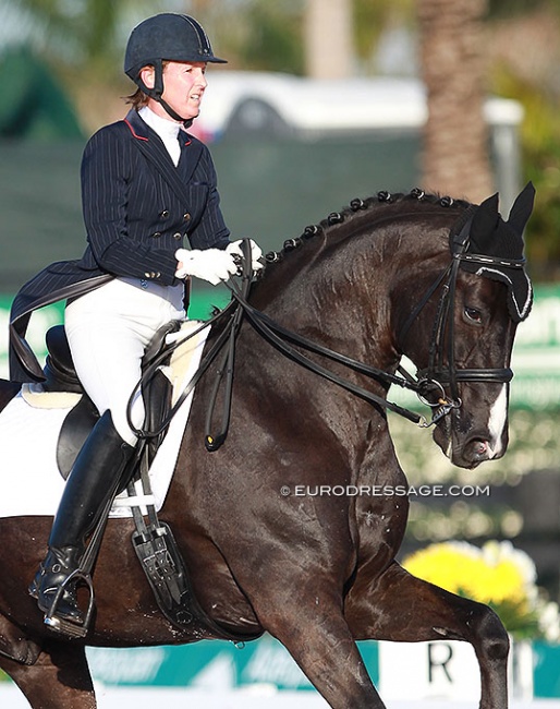 Diane Creech and Hallmark at the 2015 CDI Wellington :: Photo © Astrid Appels