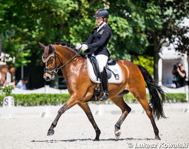 Lana-Pinou Baumgurtel and Cute Mrs Polly at the 2020 CDI Mariakalnok :: Photo © Lukasz Kowalski