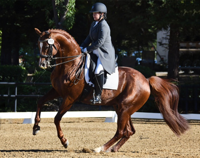 Chelsey Sibley and Don Francisco competing at Rancho Murieta :: Photo © Tamara with the Camera