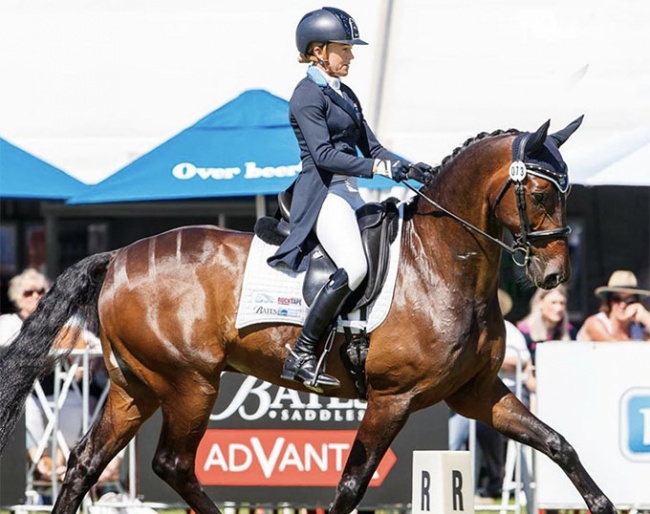 Amanda Ross competing Diezel in New Zealand in 2019 :: Photo © Libby Law